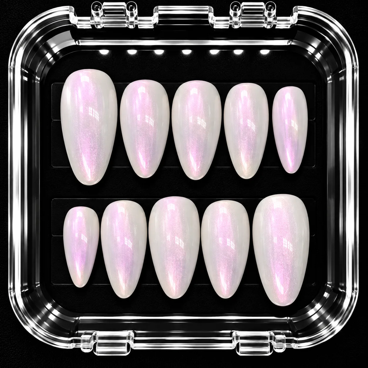 Pretty n' Pink custom press-on nail inspiration